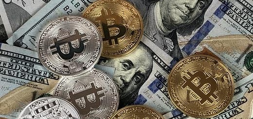 Round Silver and Gold Coins